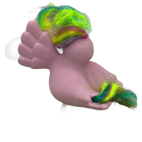 Snuggle Tails Fairy Tails bird w/ Fuzzy Belly Purple Bird - Picture 5 of 10